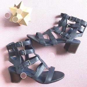 ralph lauren | navy gladiator sandals